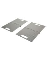 2-delt dørtrinsrampe, Foldbar